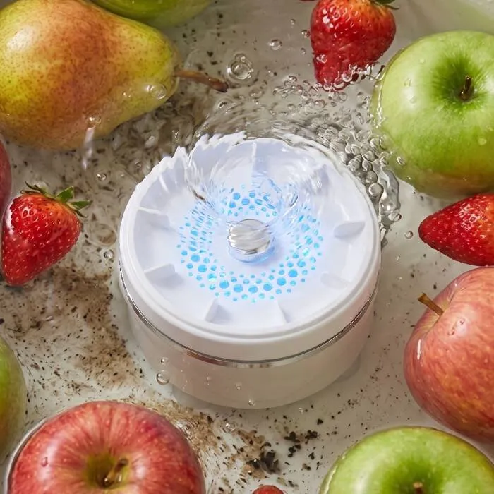PuriEasy – How it works: OH-ion electrolysis cleaning fruits and vegetables